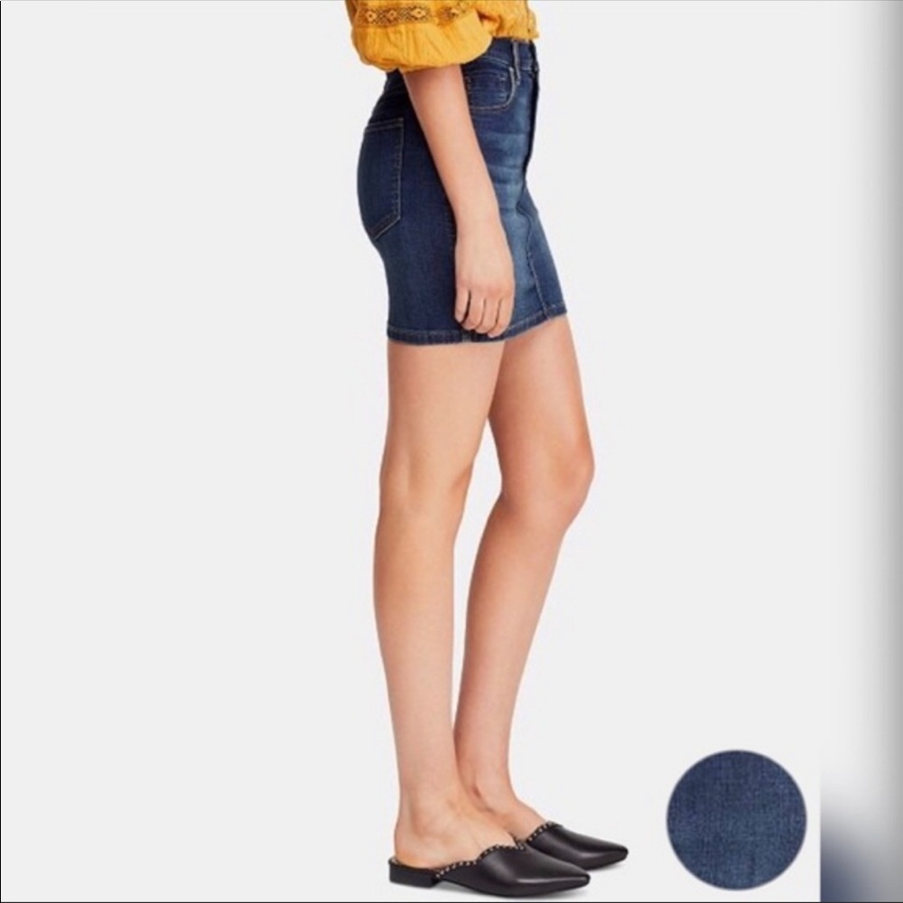Free People Denim Jean Skirt - Picture 4 of 8